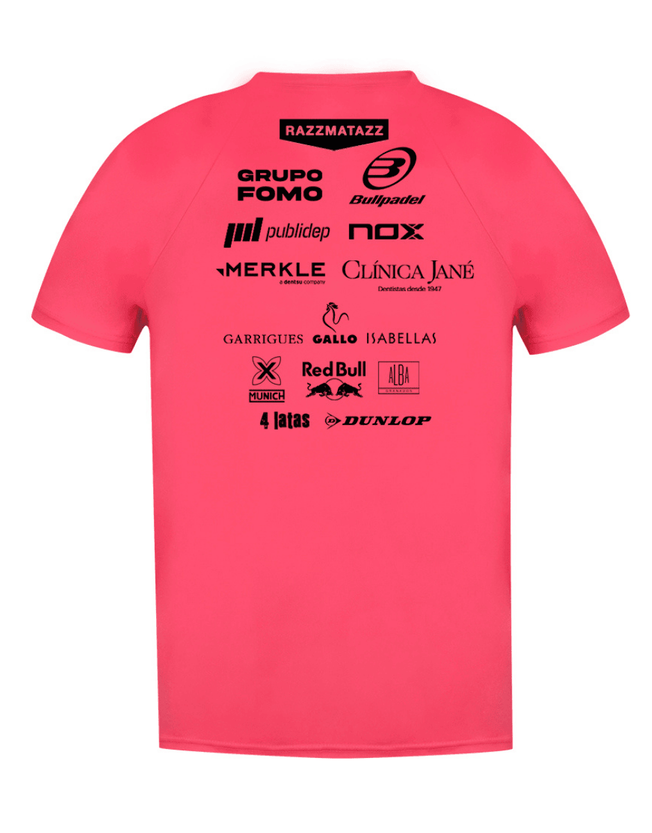 Camiseta de padel personalizada